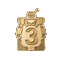 VIP Level 3 Gold Circuit Badge im Casoola Casino